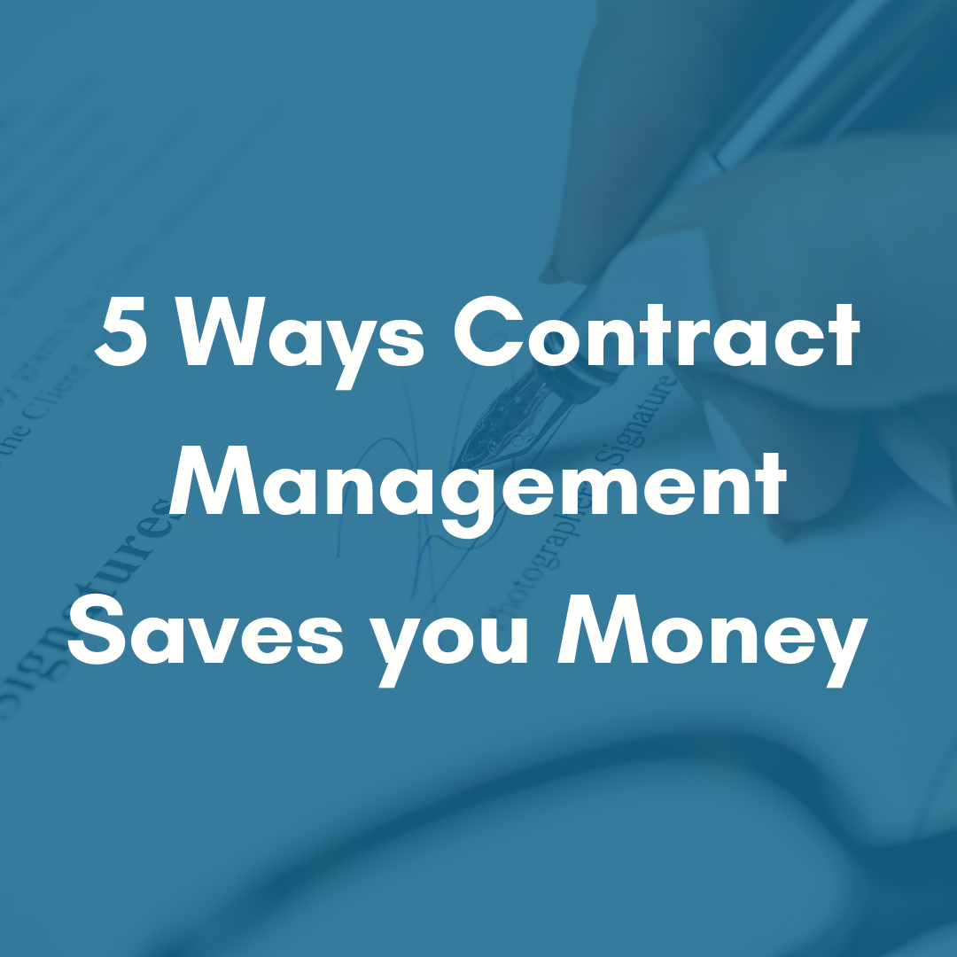 5 Ways Contract Management Saves You Money